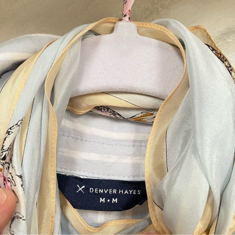 Comfy stripe Market summer boho dress w resort vacay cruise vibe - Picture 5 of 10